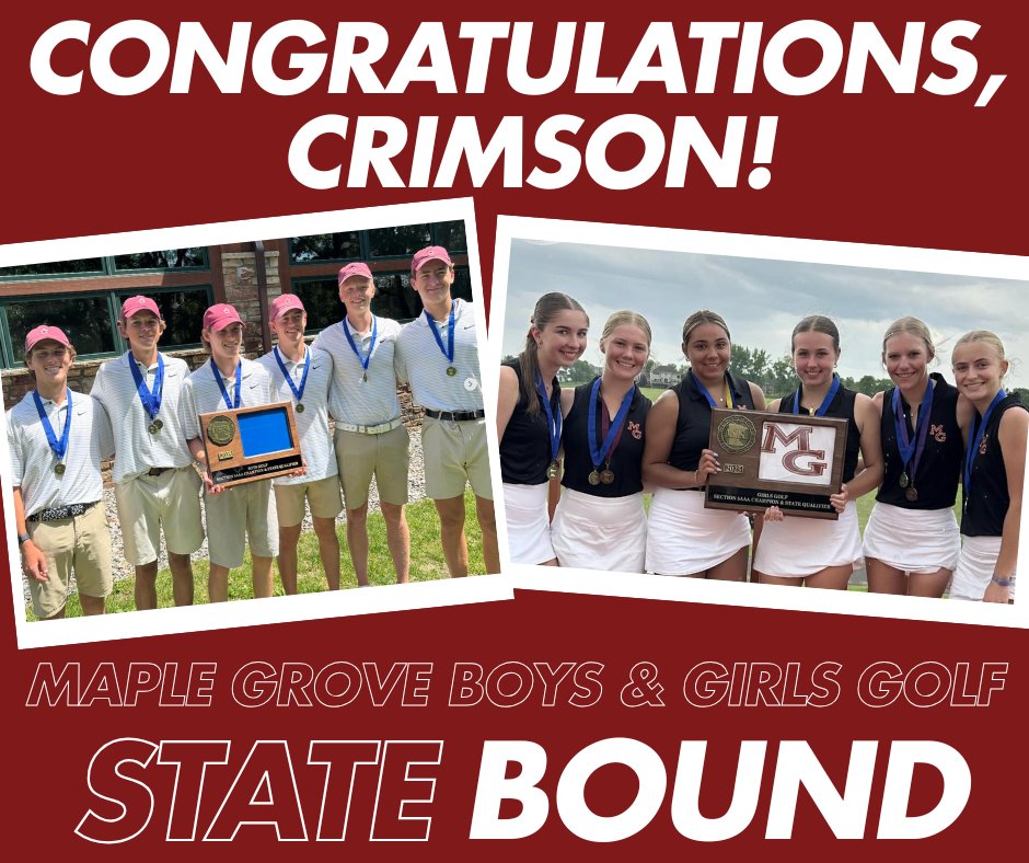 Rush Creek Golf Club (@rushcreekgc) on Twitter photo Congratulations are in order for both <a href="/MGBoysGolf/">Maple Grove Boys Golf</a> and <a href="/MGGirlsGolf/">Maple Grove Girls Golf</a> teams! ⛳️ Both groups were section champions and are headed to the state tournament! Best of luck from all of us at Rush Creek! Congratulations are in order for both <a href="/MGBoysGolf/">Maple Grove Boys Golf</a> and <a href="/MGGirlsGolf/">Maple Grove Girls Golf</a> teams! ⛳️ Both groups were section champions and are headed to the state tournament! Best of luck from all of us at Rush Creek!