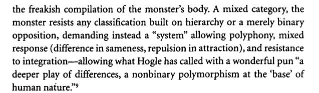 diversity wins! the monster as a cultural archetype is nonbinary