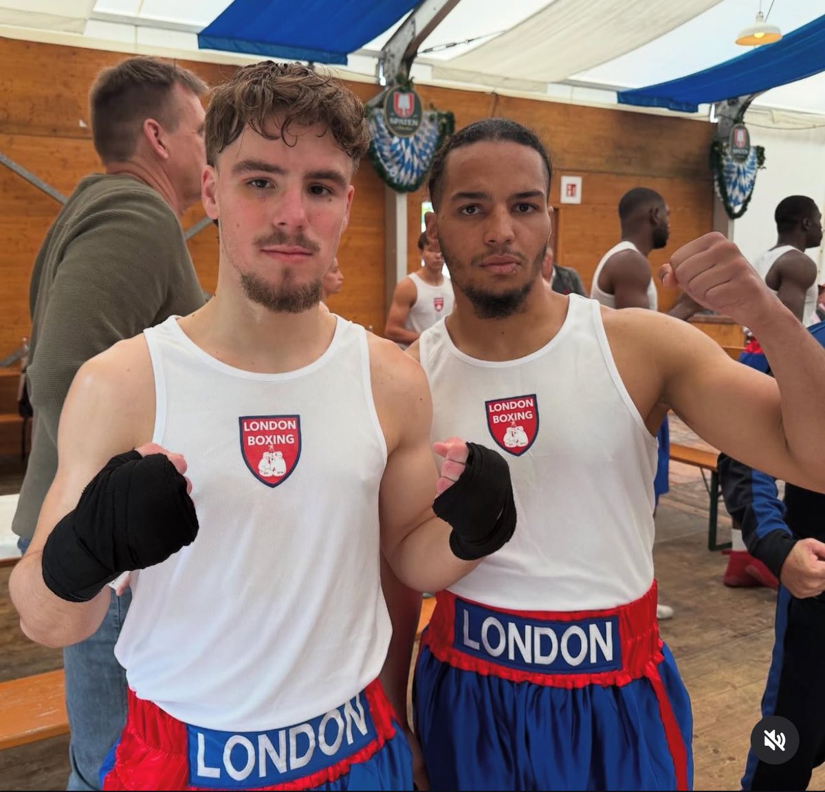 Yesterday, we had two senior boxers represent London Boxing against 1860 Munich away in Germany 🇩🇪 

Eoin Coney and Billal Berkoun both dropped unanimous points decisions against game opponents and were up against it away from home. 

It was a great trip regardless of the results