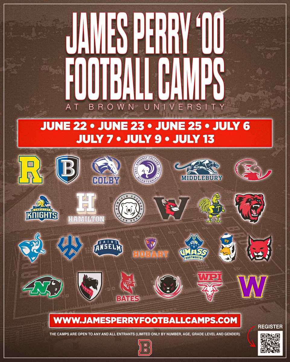 LOTS of EXPOSURE at our camps!    Come be seen👀this summer at the jamesperryfootballcamps.com