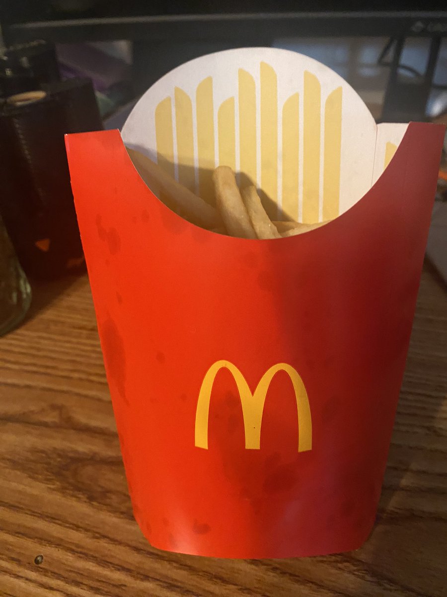 Thanks <a href="/McDonalds/">McDonald's</a> for charging me the extra but not giving me the extra fries