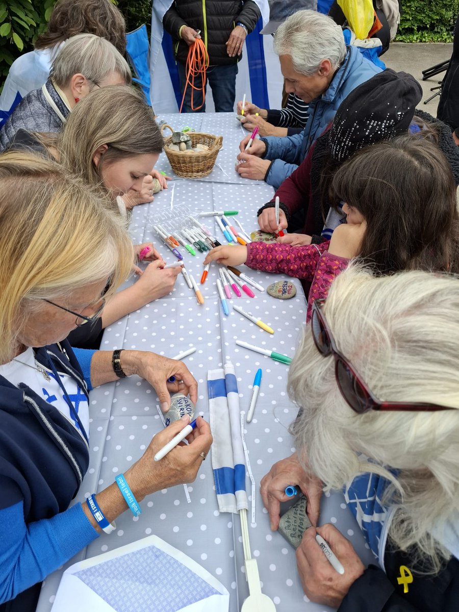 Holocaust Remembrance Association (HRA18) (@hra18shoah) on Twitter photo A powerful gesture of remembrance & reconciliation is on its way from 🇩🇪 Germany. At the recent <a href="/marchoflife/">march of life</a> in Tübingen, repentant descendants of Nazis painted Upstander Stones to honor #Holocaust memory & healing - soon to be delivered by hand to the Holocaust Garden of Hope! A powerful gesture of remembrance & reconciliation is on its way from 🇩🇪 Germany. At the recent <a href="/marchoflife/">march of life</a> in Tübingen, repentant descendants of Nazis painted Upstander Stones to honor #Holocaust memory & healing - soon to be delivered by hand to the Holocaust Garden of Hope!