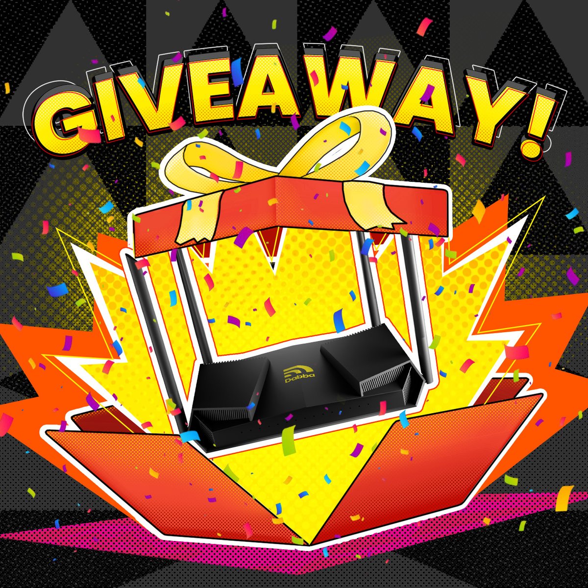 Dabba Network 🟨 (@dabbanetwork) on Twitter photo We’re building the future of connectivity. Want in? ⚡️
Here's your chance to win a Dabba Lite hotspot, on us.
How to enter 👇
1️⃣ Like & reshare this post
2️⃣ Follow <a href="/DabbaNetwork/">Dabba Network 🟨</a>
3️⃣ Tag 2 friends
Winner announced 6/2.
Good luck! We’re building the future of connectivity. Want in? ⚡️
Here's your chance to win a Dabba Lite hotspot, on us.
How to enter 👇
1️⃣ Like & reshare this post
2️⃣ Follow <a href="/DabbaNetwork/">Dabba Network 🟨</a>
3️⃣ Tag 2 friends
Winner announced 6/2.
Good luck!
