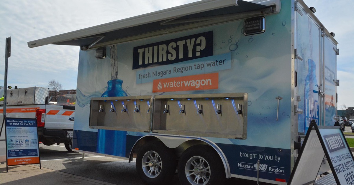 Stop by the #WaterWagon to stay hydrated at the District School Board of Niagara Elementary Track and Field Event on June 3. 🏃

Remember to bring your reusable water bottle!