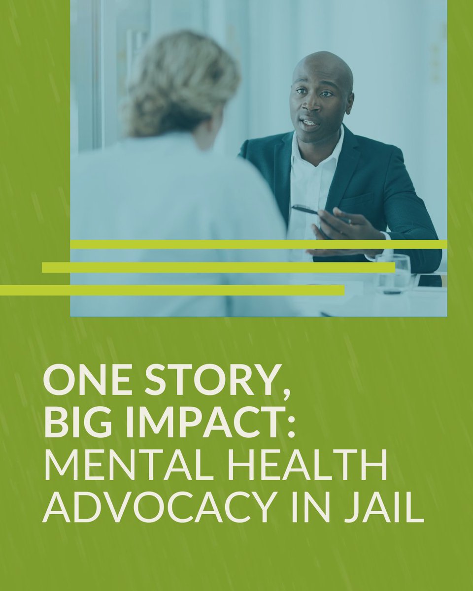 This Mental Health Awareness Month, we’re sharing SB’s story—a man with both a mental illness and disability who was incarcerated without supports. With help from DRT, SB received the care he deserved, and the jail adopted new policies. 

Read more &gt; ow.ly/IZBP50W1NH6