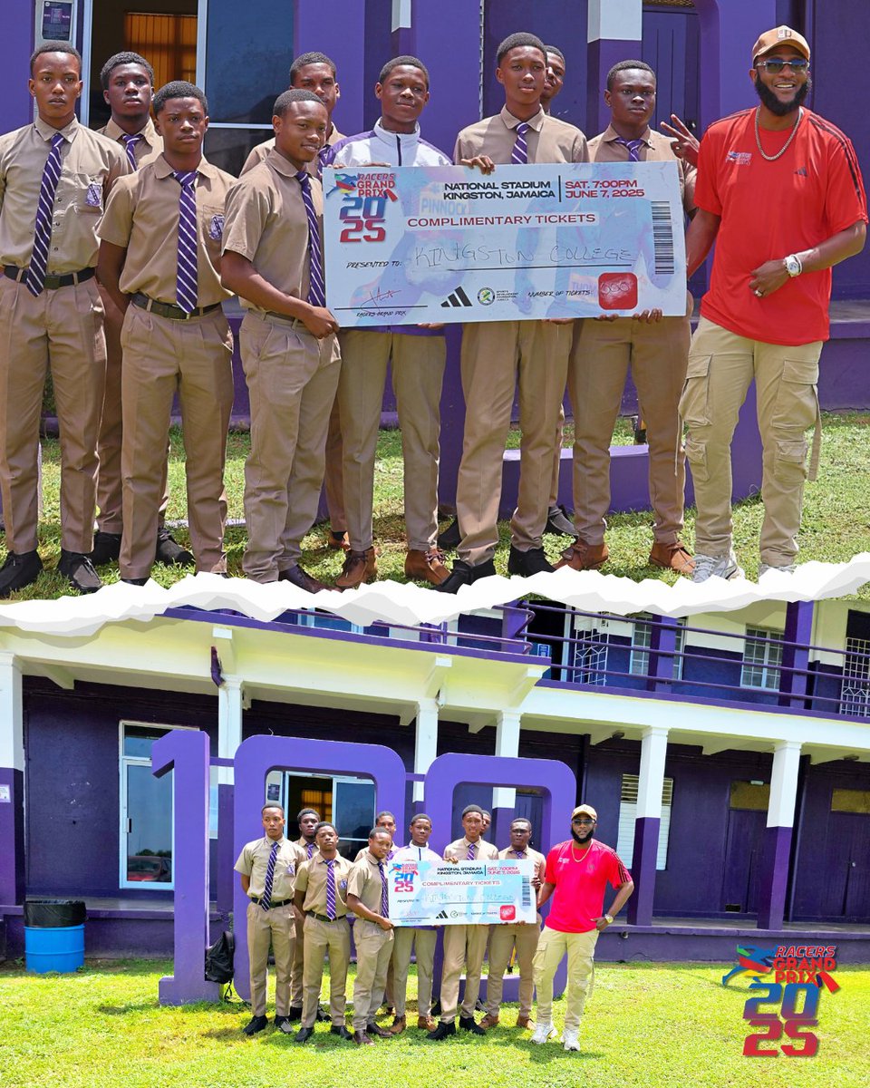 #RaceToRGP2025 made some stops at St. Jago, Hydel &amp; KC to drop off complimentary tickets to some of the brightest, most spirited students! Thanks to <a href="/BwoyaTingz/">YT: Bwoyatingz By Kareem</a>  for delivering the vibes. See you in the stands June 7‼️🔥
#RGP2025 #RaceToRGP #SchoolTour #June7