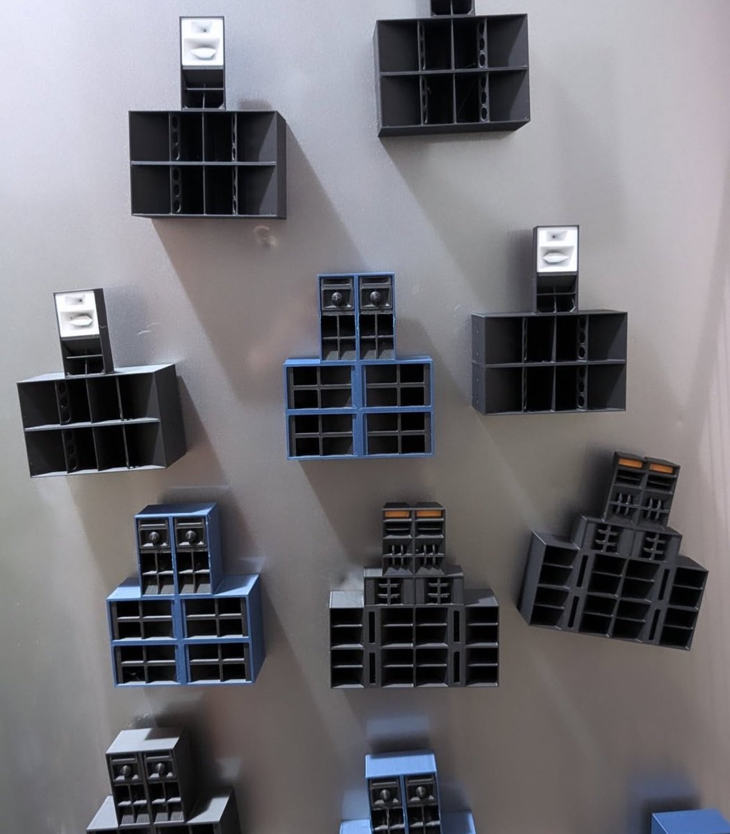 Mini sound system magnets by Kontrol.