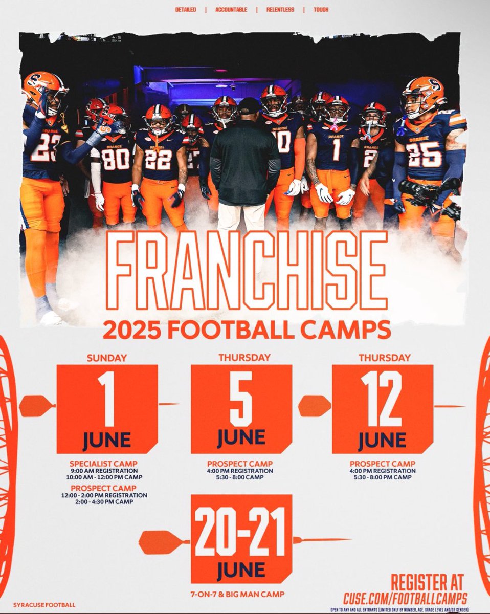Chris Forte (@fortec73) on Twitter photo I will be at Syracuse university June 20-21 <a href="/allpraisesdue7/">Stack Williams</a> <a href="/CoachB_Wright79/">Timber Creek Football</a> @HFCGilliam <a href="/PrepRedzoneNJ/">Prep Redzone New Jersey</a> I will be at Syracuse university June 20-21 <a href="/allpraisesdue7/">Stack Williams</a> <a href="/CoachB_Wright79/">Timber Creek Football</a> @HFCGilliam <a href="/PrepRedzoneNJ/">Prep Redzone New Jersey</a>