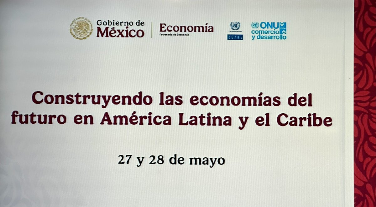 pietrobelliC's tweet photo. Green industrial policies: How are countries designing them and what is the policy space for regional integration? Great panel with @gereffi, @AntoAndreoni, Fabricio Silveira (CNI), Gustavo Brito (UFMG) in Mexico’s Ministry of the Economy 28 May with @UNESCO Chair at @UNUMERIT https://t.co/b5CMoaYJbw