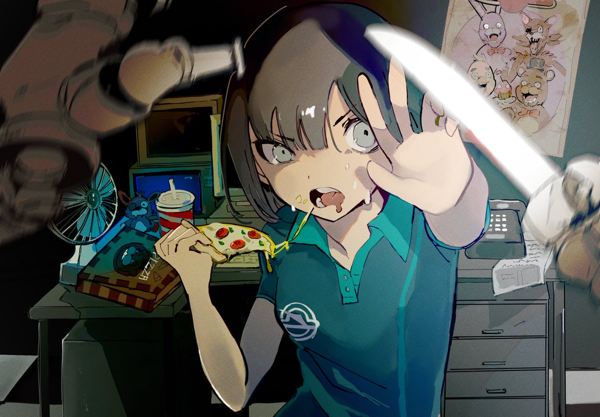 mina_st4R's tweet image. 警備失敗...！　#dbdfanart