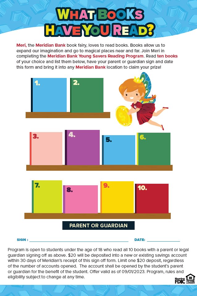 Our Wayne Branch Manager, Capria, had a blast educating the next generation of bankers and getting the kids excited about saving through our Young Savers Reading Program. 📚💰

If you’ve got a group of curious kids interested in learning about banking, reach out to us!