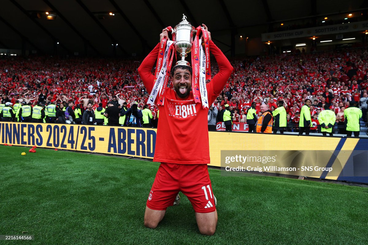 Cup-tie McKay v Cup-tie Dabbagh:

Both scored four goals for the Dons.
Both scored in a Scottish Cup Quarter Final.
Both scored the winning goal in a Scottish Cup Semi Final.
Both found the net in a winning Cup Final.
Both made sixteen appearances in the season they won the cup.