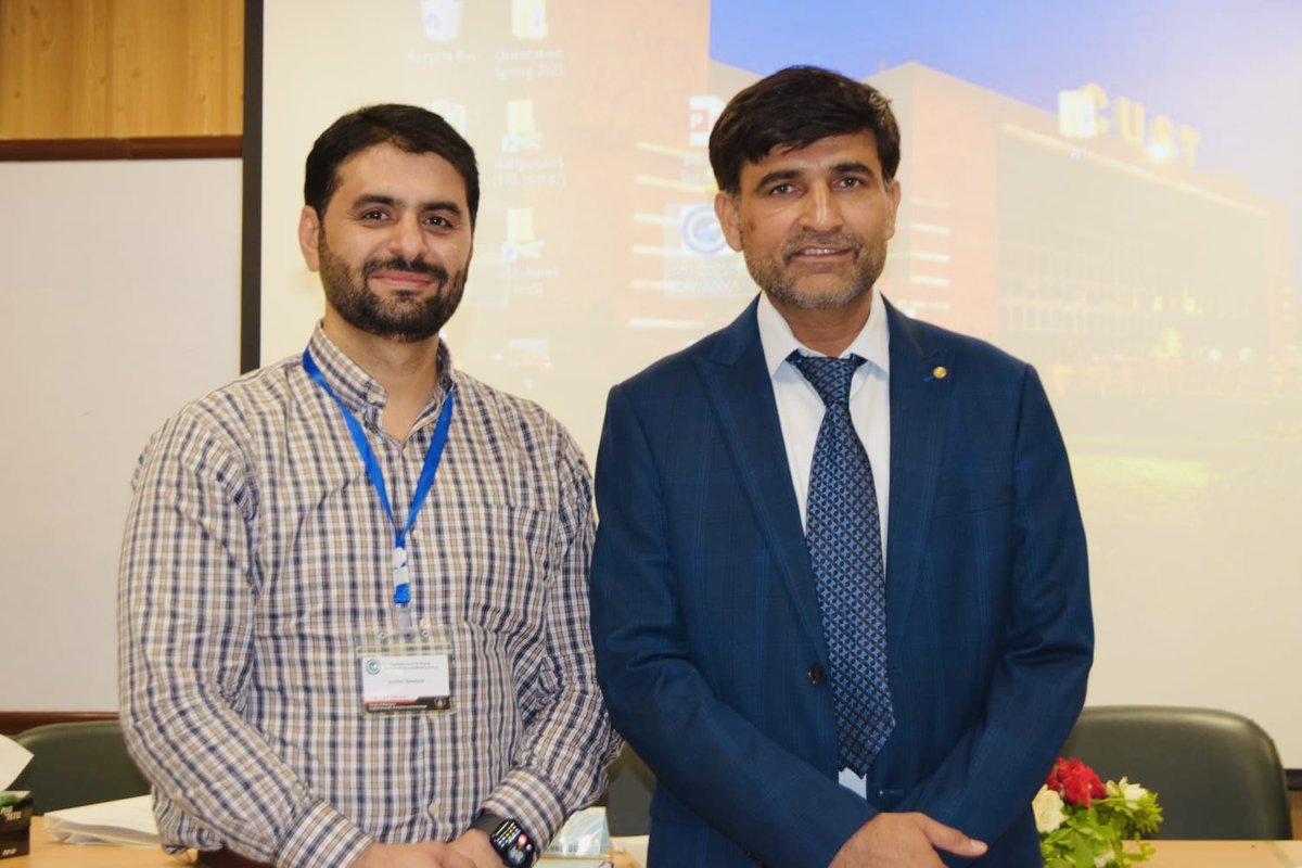 Taseer Ahmad Pharm.D, MPhil, PhD (@drtasir2011) on Twitter photo As invited speaker, attended “Conference on Emerging Trends in Pharmaceutical Sciences 2025’ (CETPS 25), 24. 05. 2025. Grateful to the organizers and the Faculty of Pharmacy, CUST, Islamabad for their warm welcome and hospitality.” Represented Dr. Kirabo Lab <a href="/annetkiraboc1/">Annet Kirabo D.V.M., M.Sc., Ph.D., F.A.H.A.</a> 😊😇 As invited speaker, attended “Conference on Emerging Trends in Pharmaceutical Sciences 2025’ (CETPS 25), 24. 05. 2025. Grateful to the organizers and the Faculty of Pharmacy, CUST, Islamabad for their warm welcome and hospitality.” Represented Dr. Kirabo Lab <a href="/annetkiraboc1/">Annet Kirabo D.V.M., M.Sc., Ph.D., F.A.H.A.</a> 😊😇