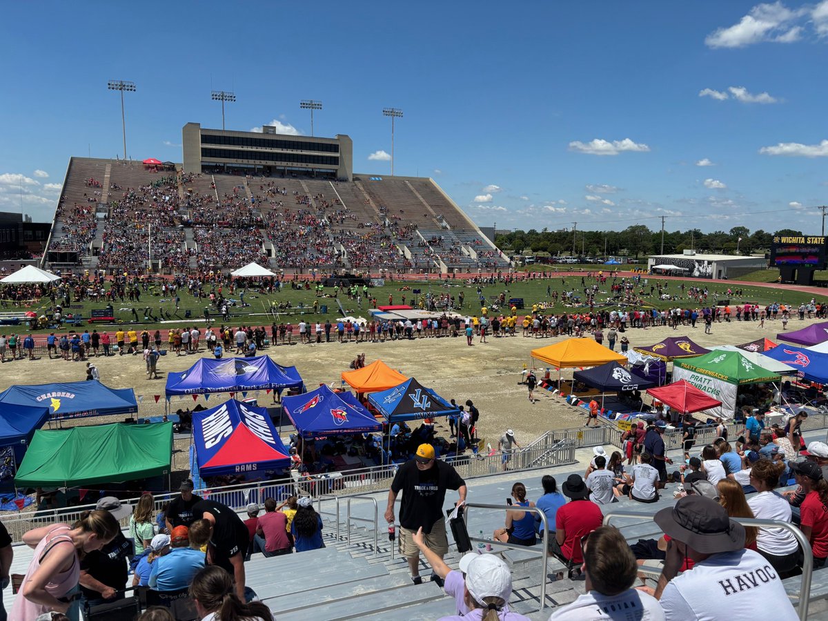 Catch It Kansas (@catchitkansas) on Twitter photo It's a beautiful day for state track in Kansas. Join <a href="/KWCHTejay/">Tejay Cleland</a>Â and <a href="/KWCHMichael/">Michael Schwanke</a>Â for live coverage throughout the day from Wichita State's partially renovated Cessna/University Stadium. #kwch12 #catchitkansas
catchitkansas.comÂ
<a href="/KWCH12/">KWCH 12 News</a>Â and <a href="/CatchItKansas/">Catch It Kansas</a> It's a beautiful day for state track in Kansas. Join <a href="/KWCHTejay/">Tejay Cleland</a>Â and <a href="/KWCHMichael/">Michael Schwanke</a>Â for live coverage throughout the day from Wichita State's partially renovated Cessna/University Stadium. #kwch12 #catchitkansas
catchitkansas.comÂ
<a href="/KWCH12/">KWCH 12 News</a>Â and <a href="/CatchItKansas/">Catch It Kansas</a>