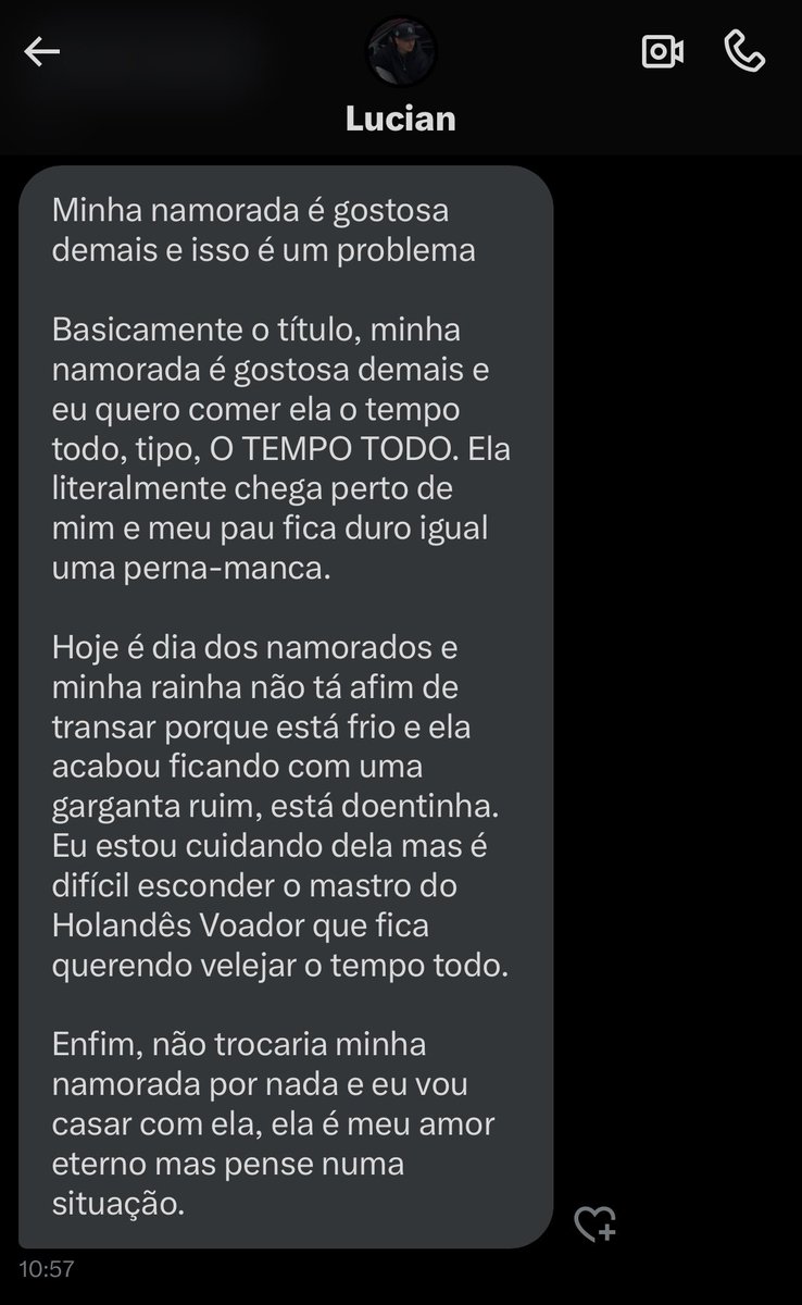 O pai dos meus futuros filhos