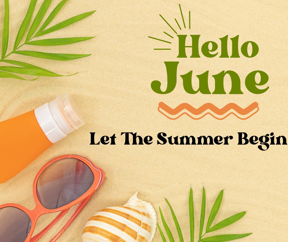 LisaNewmanRE's tweet photo. Hello June! Let the Summer Begin ✨😎

#june2025 #lisanewman #kellerwilliamsrealtor #newjersey #philadelphia https://t.co/2KquUVanV2