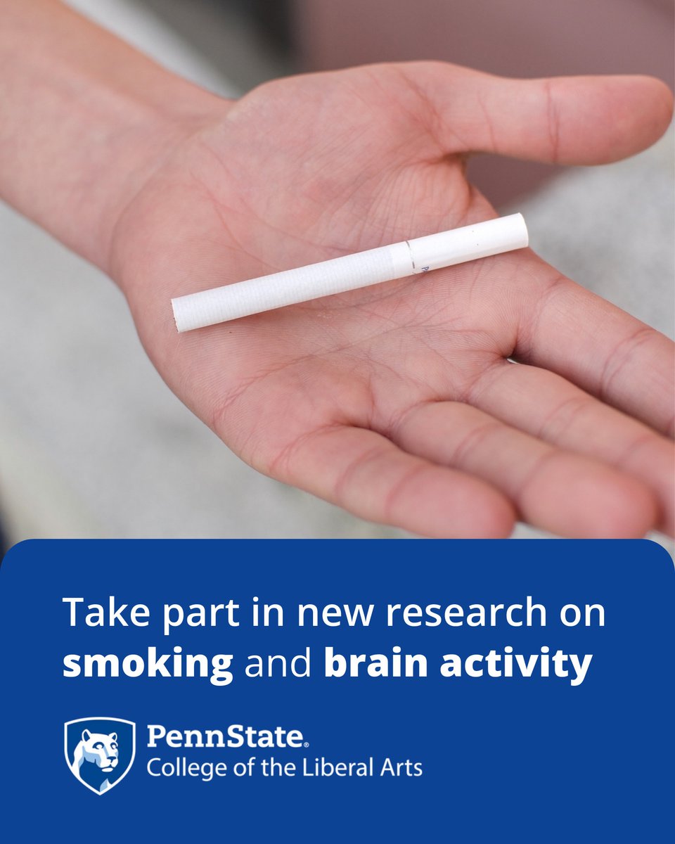We’re looking for people who smoke daily to take part in a new research study at Penn State University. This research is investigating how brain activity is related to smoking behaviour. We’ve been using Meta and Google to help the study team find eligible participants.