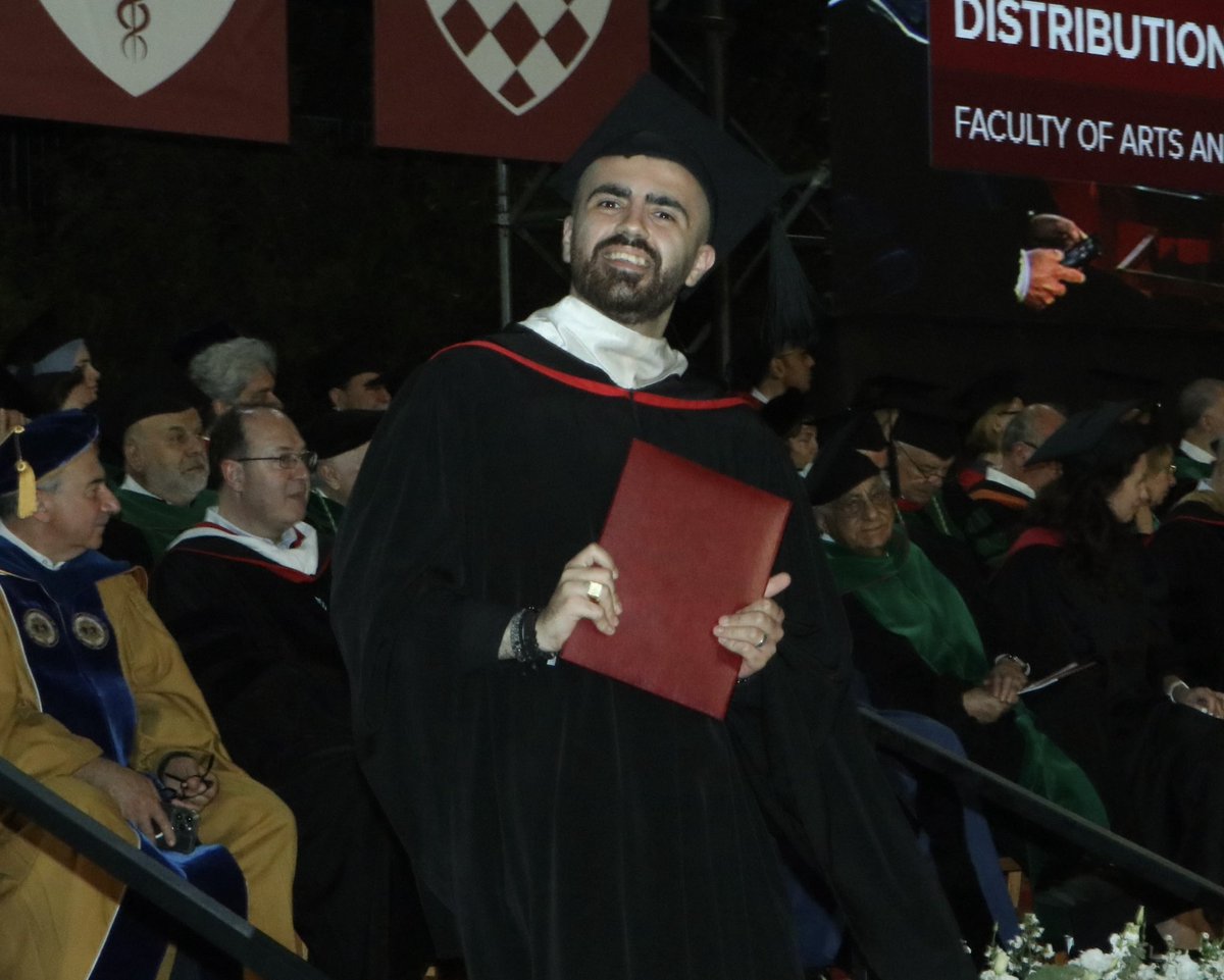 Today, AUB is conferring master’s, doctorate, and medical degrees to 678 students! Congratulations👏🏼

#AUBGrad25
#AUBProud