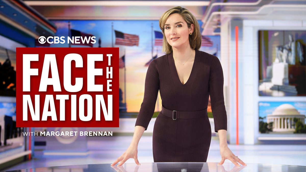 SUNDAY on <a href="/FaceTheNation/">Face The Nation</a> with <a href="/margbrennan/">Margaret Brennan</a>: 

➡️<a href="/SecScottBessent/">Treasury Secretary Scott Bessent</a>
➡️<a href="/DrMakaryFDA/">Dr. Marty Makary</a>
➡️<a href="/SenRandPaul/">Senator Rand Paul</a>
➡️<a href="/CongressmanRaja/">Congressman Raja Krishnamoorthi</a>
➡️<a href="/wesleyan_u/">Wesleyan University</a> President Michael Roth