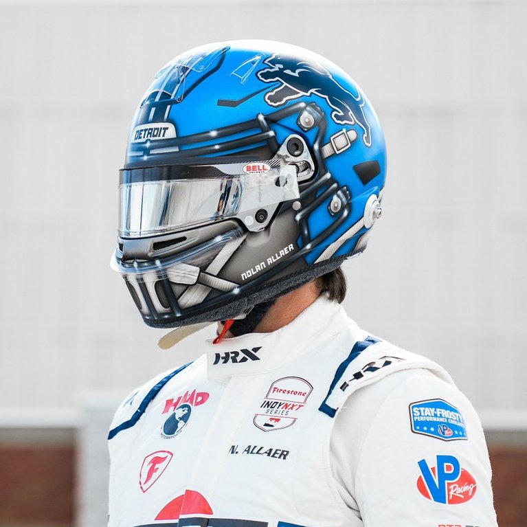 Lions's tweet image. Good luck at the @detroitgp, @nolanallaer!