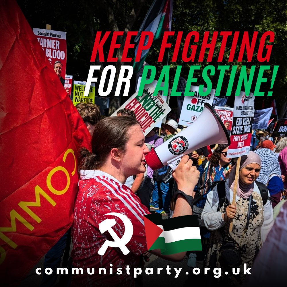 Israel is constantly expanding its genocide but no amount of brutality will break the Palestinian people’s will to resist &amp; win liberation.

We must keep up the fight to end the complicity &amp; support of the British state for genocide.

Join upcoming demonstrations &amp; keep fighting!