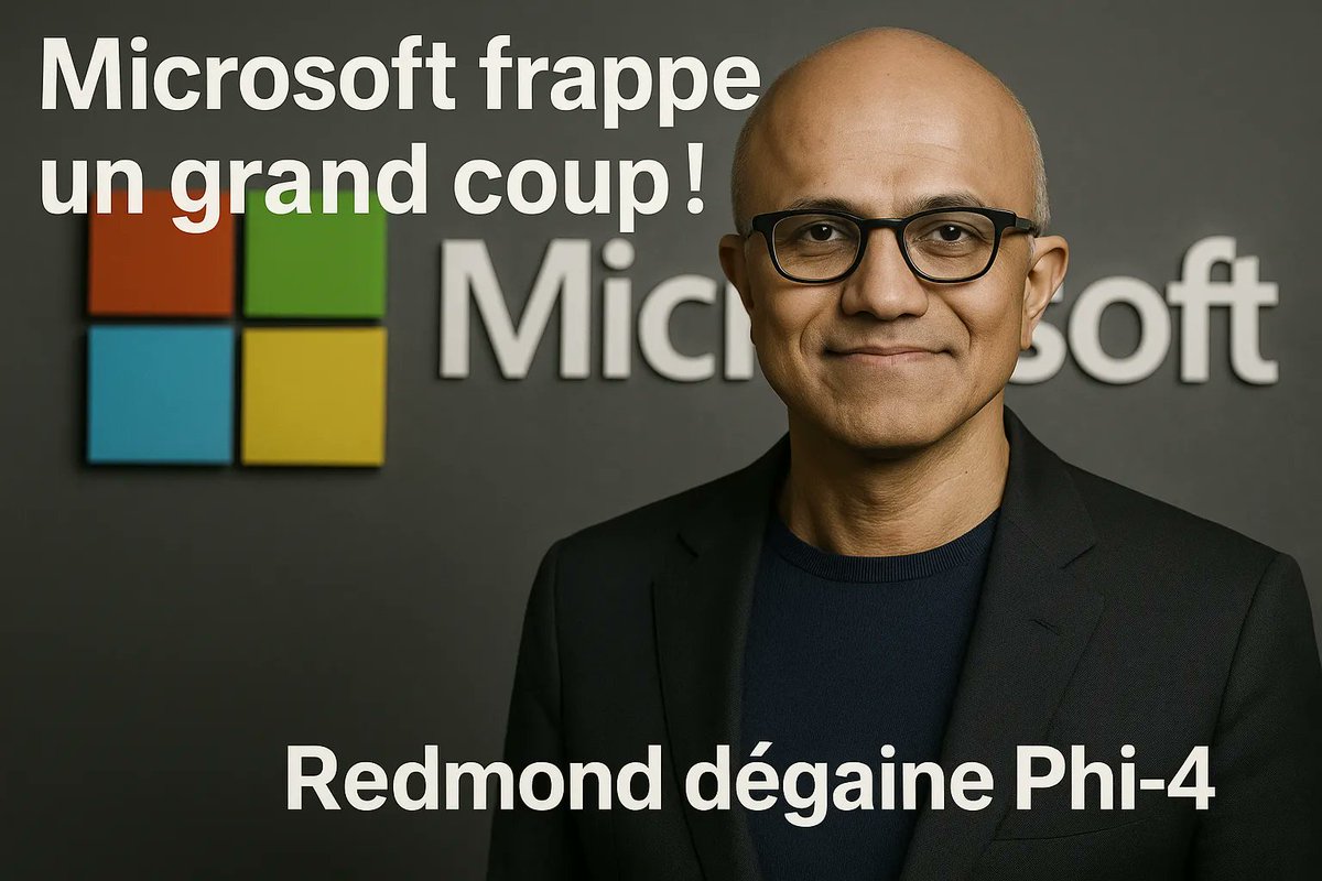 ApclFormations's tweet image. Redmond dégaine Phi-4

apcltech.com/phi-4-2025/#:~…

#IA #Microsoft #Phi4 #PromptEngineering #FormationIA #CPF