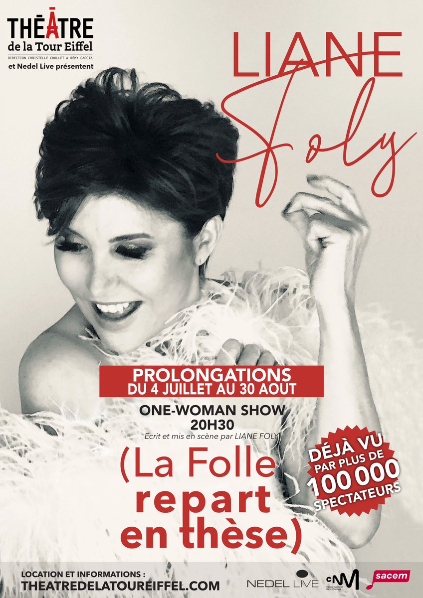 JustMusic_fr's tweet image. Prolongation pour #LianeFoly !