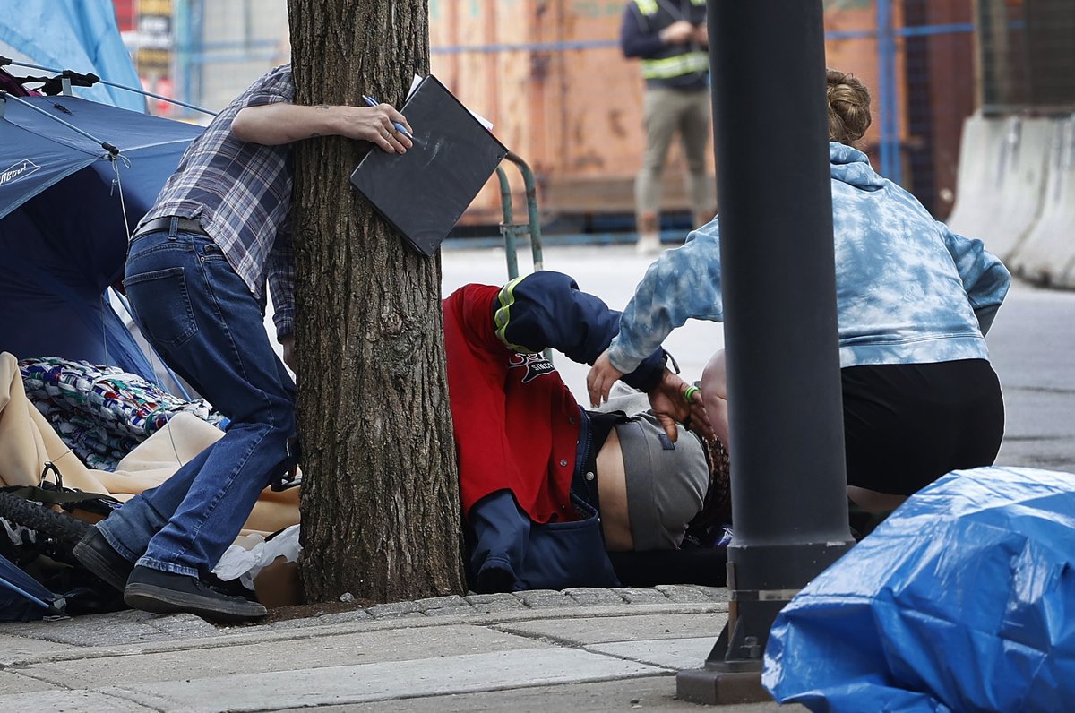 Tony Caldwell (@tonysunphoto) on Twitter photo Tents and belongings of #homeless people were taken away by <a href="/OttawaPolice/">Ottawa Police</a> and City of #Ottawa staff as they dismantled several homeless encampments in the ByWard Market on Friday afternoon. <a href="/OttawaCitizen/">Ottawa Citizen</a> <a href="/ottawacity/">City of Ottawa</a> <a href="/ByWardMarket_/">The ByWard Market</a> #ottnews Tents and belongings of #homeless people were taken away by <a href="/OttawaPolice/">Ottawa Police</a> and City of #Ottawa staff as they dismantled several homeless encampments in the ByWard Market on Friday afternoon. <a href="/OttawaCitizen/">Ottawa Citizen</a> <a href="/ottawacity/">City of Ottawa</a> <a href="/ByWardMarket_/">The ByWard Market</a> #ottnews