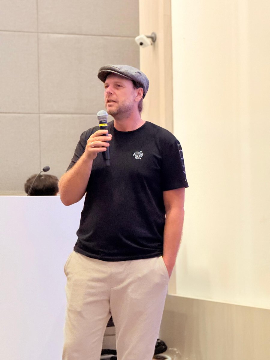MalaysiaBCW's tweet image. Kicking off with 🔥 insights —
Holger, the Head of Builder program &amp;amp; Infrastructure Integration from @iota takes the mic, bridging real-world experience with blockchain’s next frontier.

Eyes up, minds open. #MYBW2025 #LiftOff