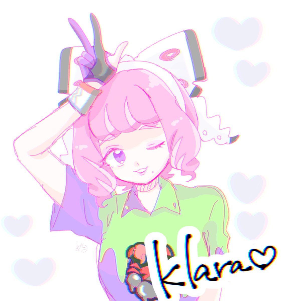 #ポケモン　
クララちゃん🩷💜