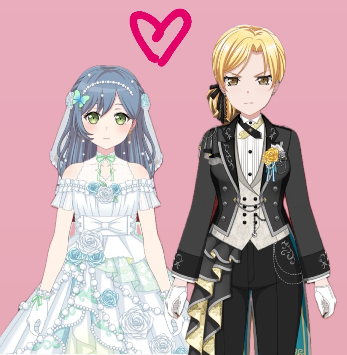 I can’t believe they started out like this and now they’re getting married. This is beautiful