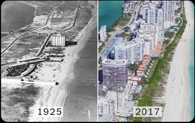 Axel Bojanowski axelbojanowski.substack.com (@axel_bojanowski) on Twitter photo Beispiel Vergleich Miami Beach 1925 und 2017.
Ein Hurrikan der Stärke 1 kann heute mehr Versicherungsschaden anrichten als ein Hurrikan 5 damals. Beispiel Vergleich Miami Beach 1925 und 2017.
Ein Hurrikan der Stärke 1 kann heute mehr Versicherungsschaden anrichten als ein Hurrikan 5 damals.