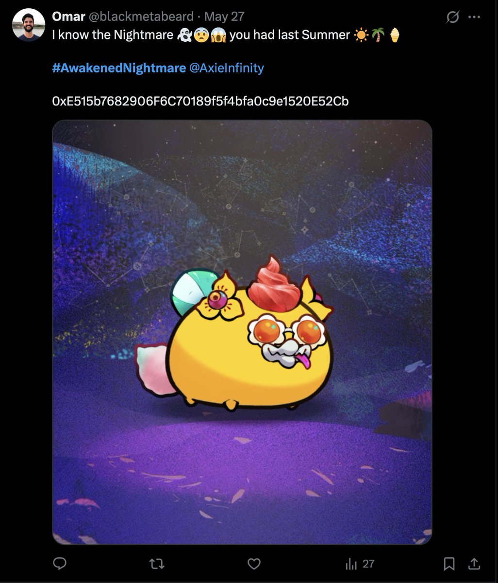 Axie Infinity tweet media