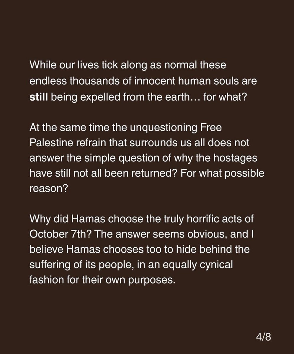 Thom Yorke posted about Gaza on his Instagram account. 

#Radiohead #ThomYorke