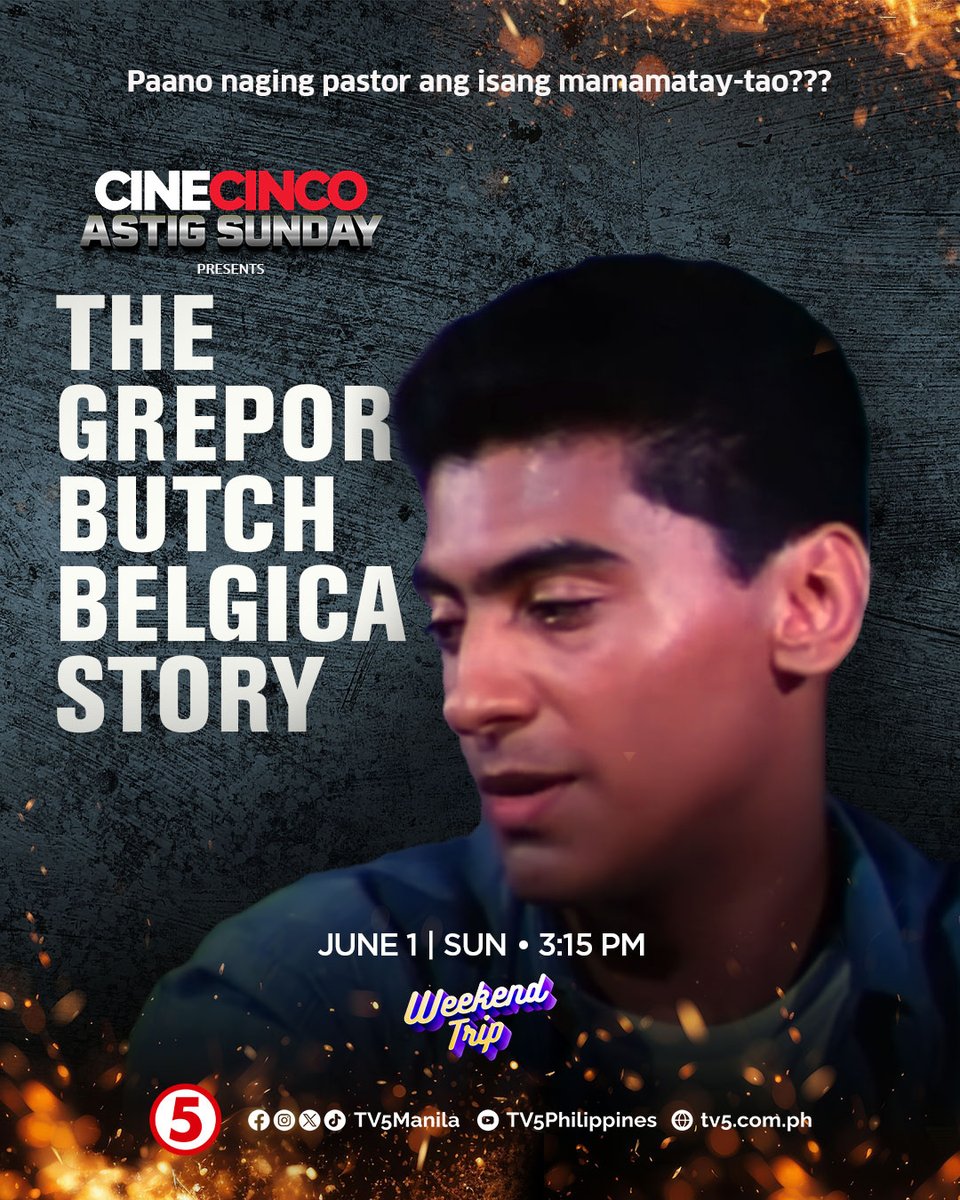 Paano kung ang dating siga sa kulungan, ngayon ay lumalaban para sa hustisya?

Panoorin ang 1985 action drama film na “Belgica,” MAMAYANG 3:15 PM sa #CineCincoAstigSunday, sa #WeekendTripTV5!