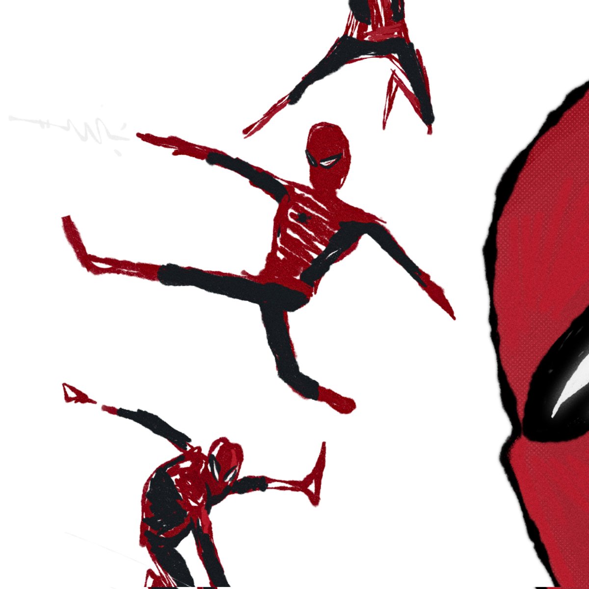 "I'm a Spider, man!"

This week's Fan Friday submission features some incredible art from <a href="/BAESDworld/">Baesd</a> 

His style perfectly captures our suit design and Peter's attitude in Season 1 🔥

#FanFriday #SpiderManAlone #Homemade #FanArt #MarvelInspire #Cosplay #Drawing