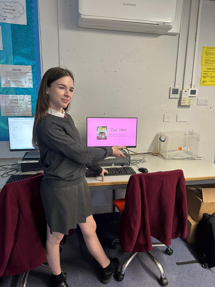 St Ninian's Business Education tweet media