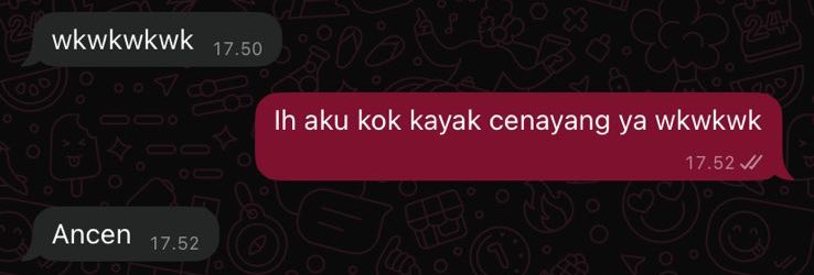 intaaangk's tweet photo. Apakah aku punya bakat cenayang? 🙂 https://t.co/YCcU8qGlmF