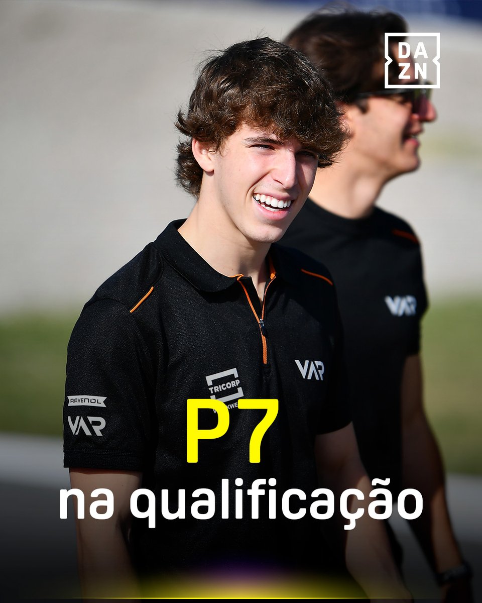 DAZNPortugal's tweet photo. Ivan Domingues faz a melhor qualificação da carreira 👏 E sai de P6 na corrida sprint de amanhã e de P7 no domingo 🇵🇹

#DAZNF3 https://t.co/DzlLKe2YaI