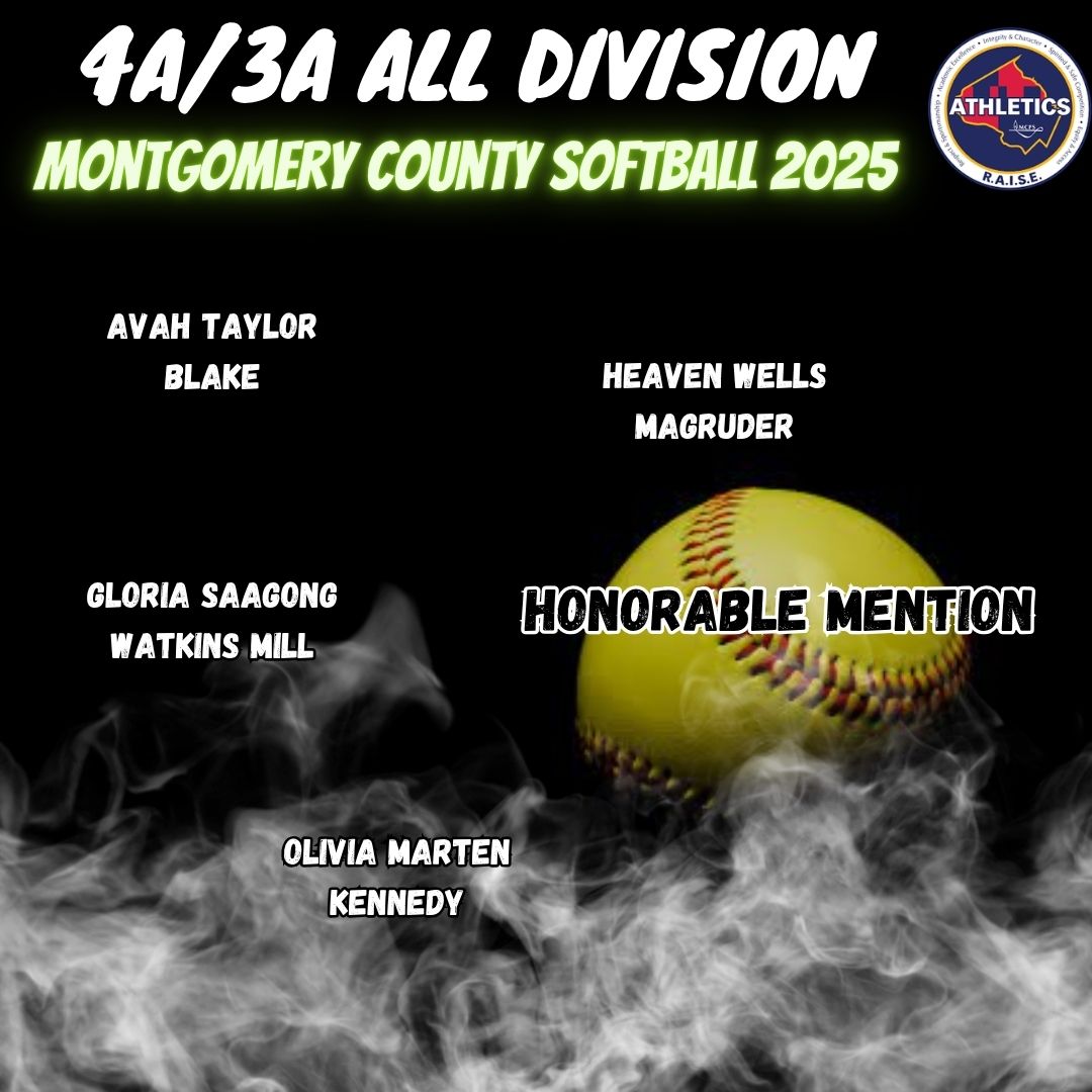 Congrats to the 4A/3A 🥎 All Division Winners! Way to go Kayla, Tessa,  Brooke, &amp; Melanie and Olivia!!!
@jfkmainoffice <a href="/_JFKPrincipal/">Vickie Adamson, Principal at John F. Kennedy HS</a>