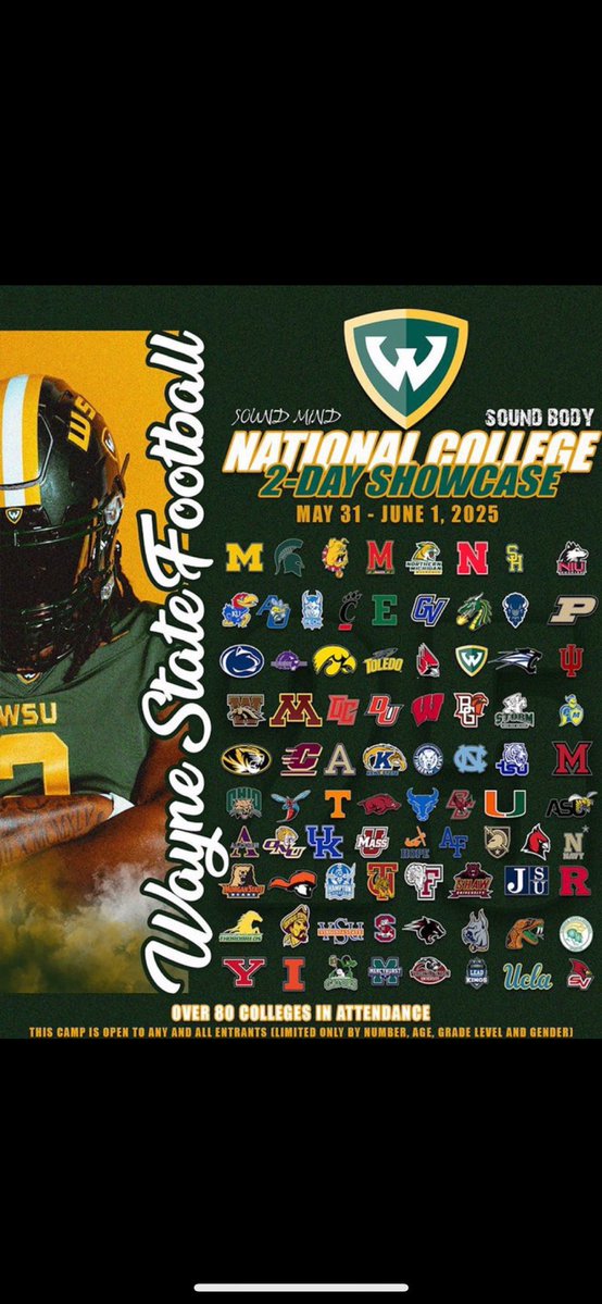 Collin Sumpter (@collinsumpter24) on Twitter photo I will be competing in session 1 of the Wayne State college showcase <a href="/Detroit_CTFB/">Cass Tech Football 2024 Division 1 State Champions</a> <a href="/CoachRush_CTFB/">Coach Marvin Rushing</a> <a href="/smsbacademy/">SoundMind SoundBody®</a> #2ndAve I will be competing in session 1 of the Wayne State college showcase <a href="/Detroit_CTFB/">Cass Tech Football 2024 Division 1 State Champions</a> <a href="/CoachRush_CTFB/">Coach Marvin Rushing</a> <a href="/smsbacademy/">SoundMind SoundBody®</a> #2ndAve