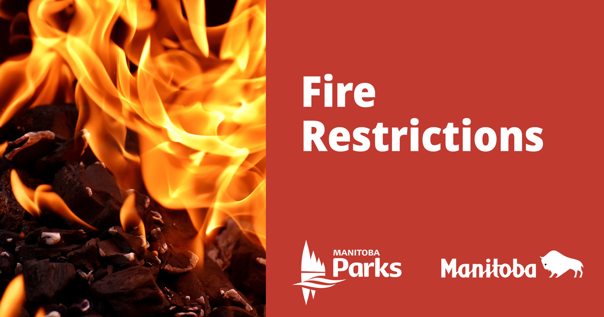 Hiking trails and water routes in all provincial parks are now closed. Backcountry travel is prohibited and a full fire ban in all parks is in effect. Info on fire and travel restrictions along with park closures is available at manitobaparks.com
#ManitobaParks #MBFire