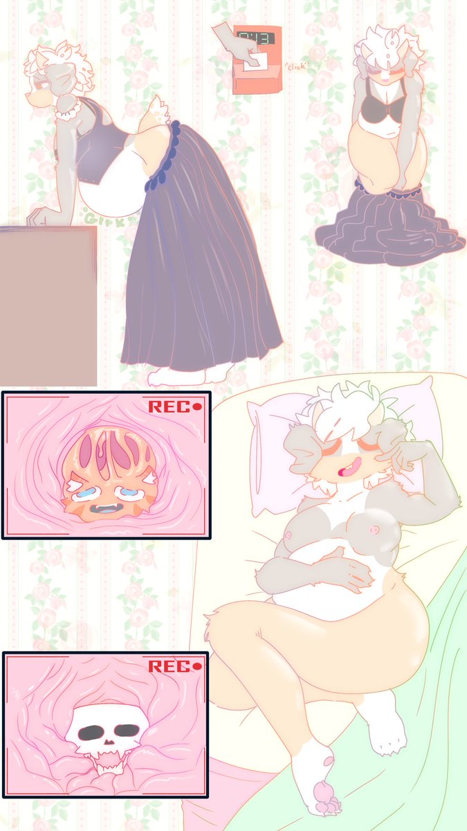 swindleshrimp's tweet photo. I don't think anyone notice what happened to our cat friend 
Comm for @BitKnowsTheDark https://t.co/JgKN4XCfTP
