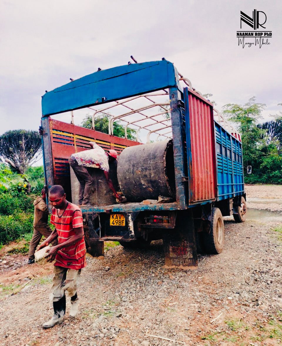 Construction of the 90mm twin cylindrical culvert bridge at Laitigo has officially begun, addressing the long-standing danger posed by the Chepkitwal stream during the rainy season. This project marks a significant step toward improving safety and accessibility for the community.