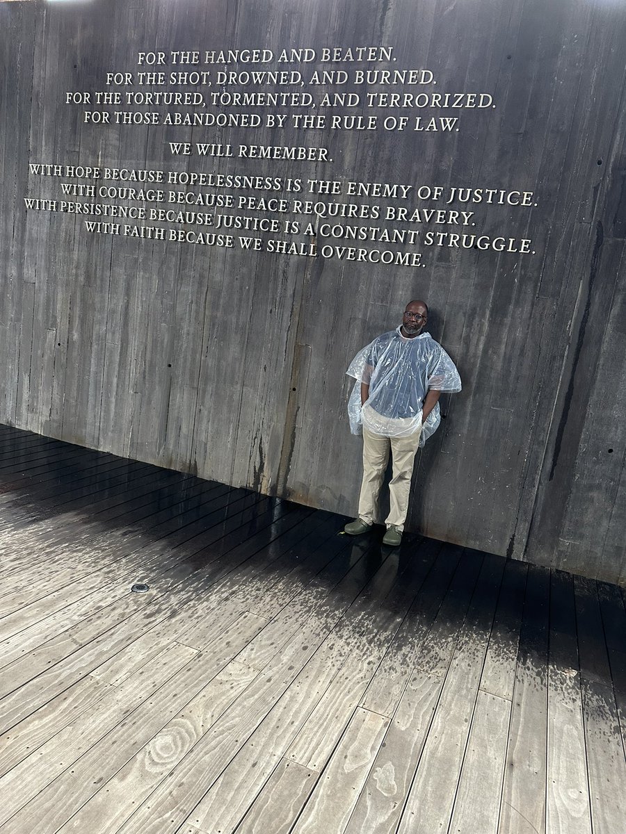 drantbradley's tweet image. Visited the Legacy Museum in Montgomery, AL yesterday. My parents grew up in a culture of white lynch mobs. Ex: A black man was lynched because he walked behind a white woman. Me: “Where was the church?”Everyone needs to visit this place.