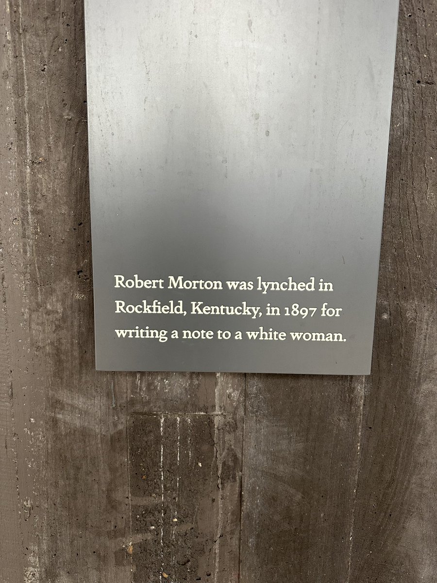 drantbradley's tweet image. Visited the Legacy Museum in Montgomery, AL yesterday. My parents grew up in a culture of white lynch mobs. Ex: A black man was lynched because he walked behind a white woman. Me: “Where was the church?”Everyone needs to visit this place.