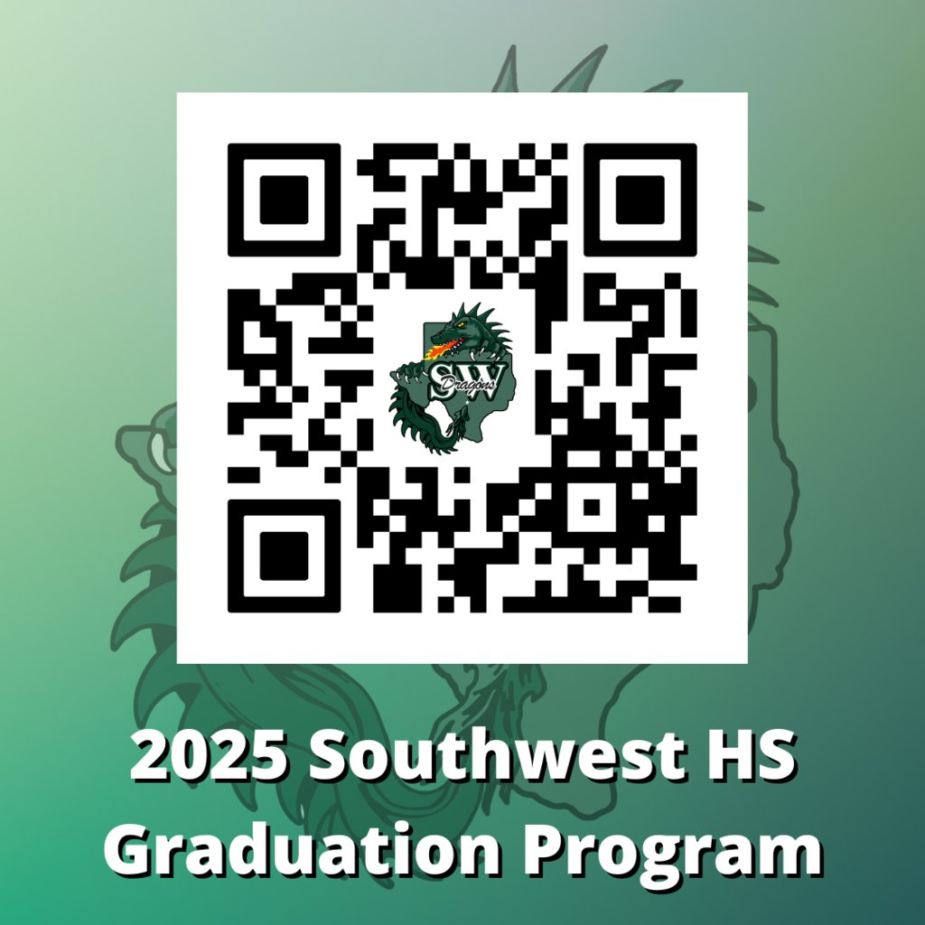 The first graduation of the day will begin shortly! Congratulations to the Southwest HS Class of 2025! The ceremony will begin at 10 a.m. A live stream will be available on our SWISD-TV YouTube Channel. Click the link to watch! youtube.com/swisdtv