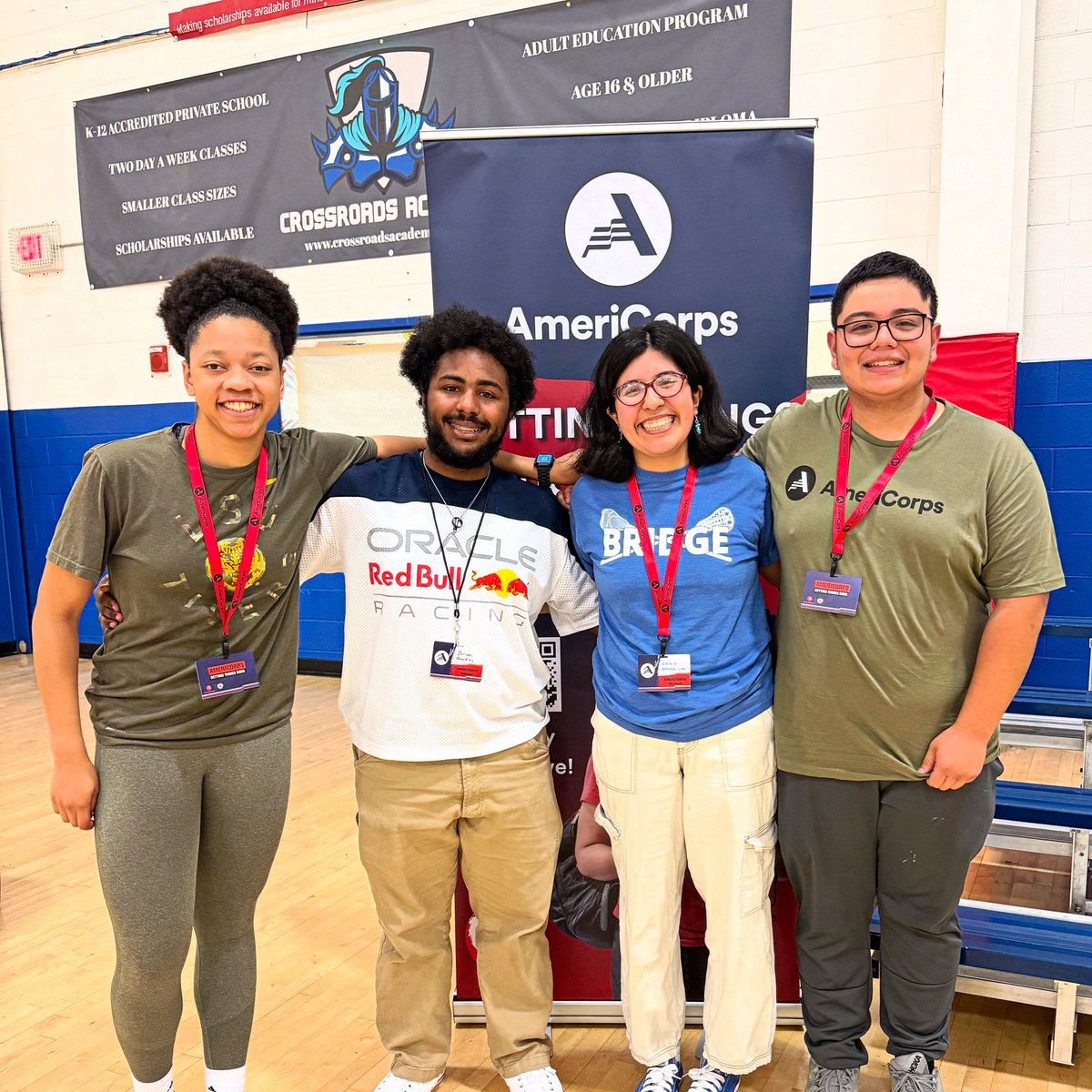 bridgelacrosse's tweet photo. Family Friday | The interns are here! It’s time to introduce our interns and we are excited to have another all alumni crew. Please welcome KJ, Brian, Kris and Omar! Each of them will play an important role in all of our summer programs. #bridgefamily #bridgefamilia https://t.co/9GzDWI5rsU