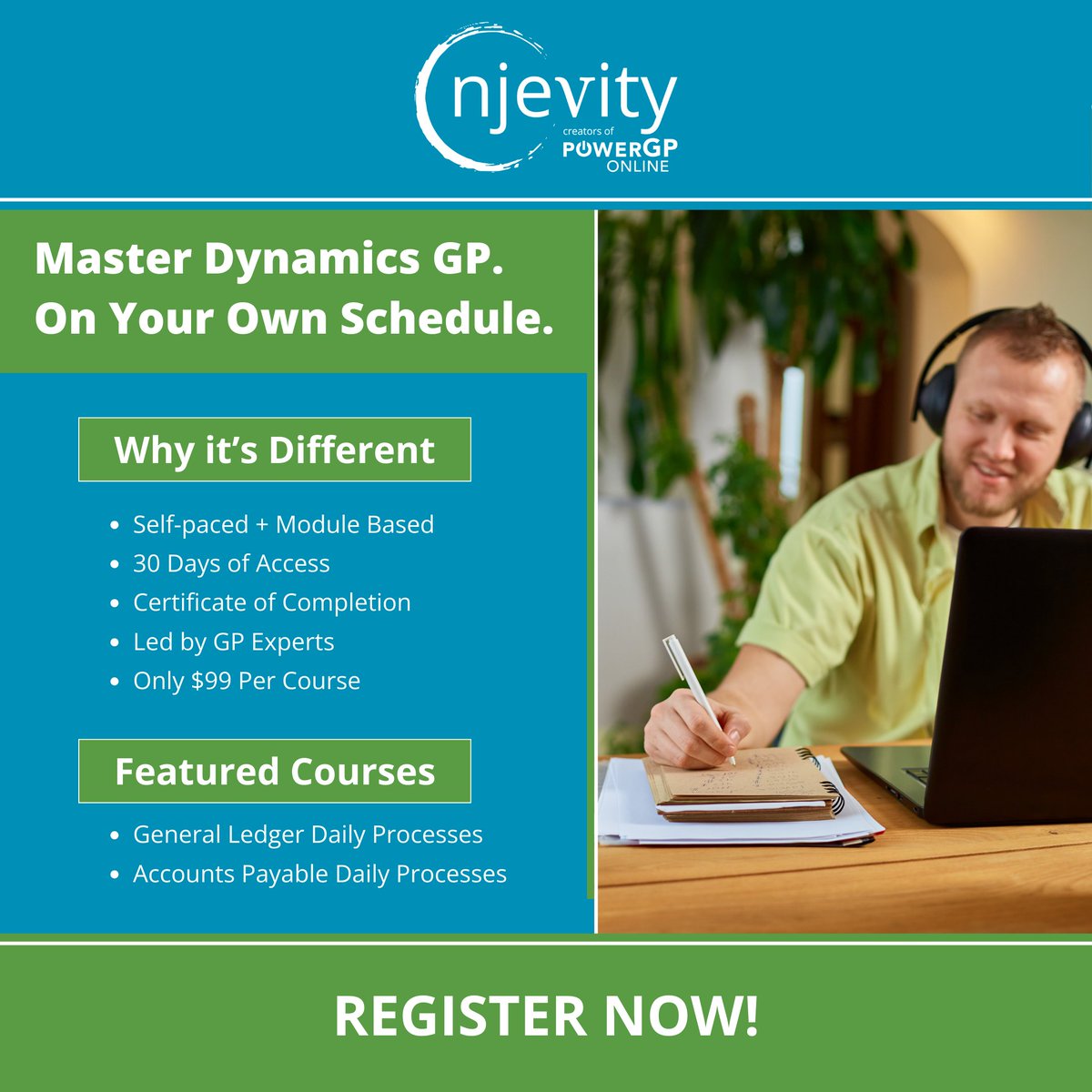 The GP Training Sneak Peek is over, and now it's time to enroll → loom.ly/0ooUUYE

#DynamicsGP #GPTraining