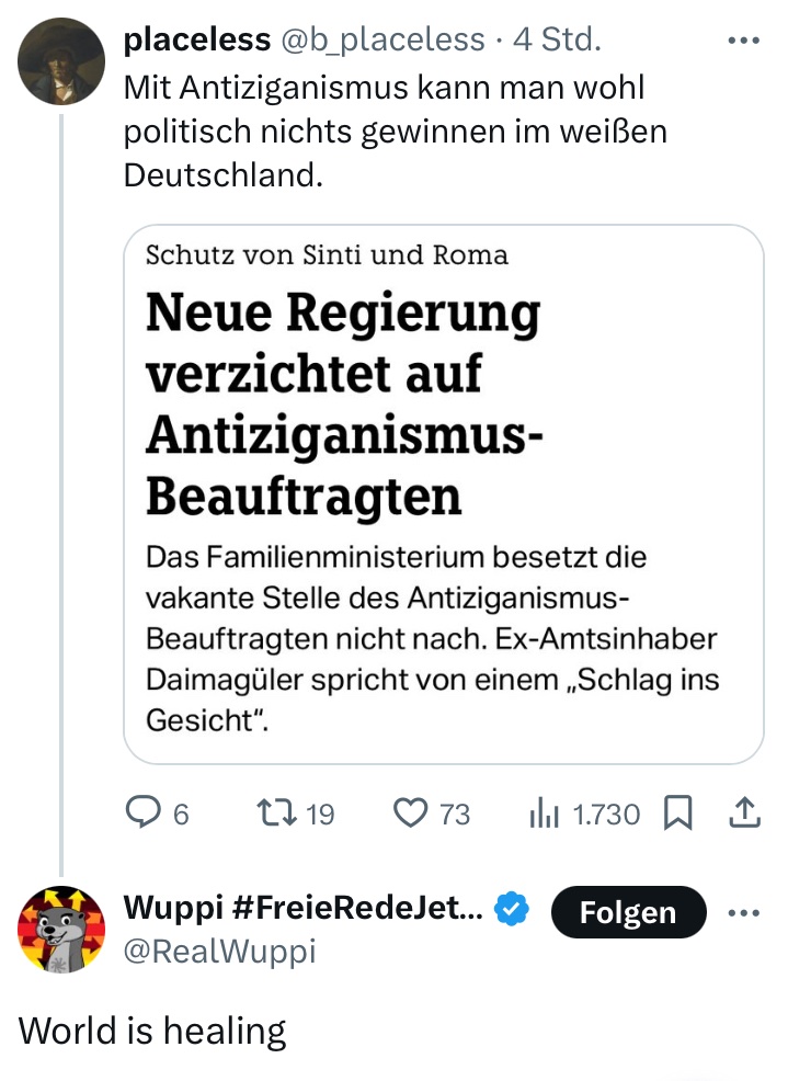 In Auschwitz wurden auch Sinti und Roma getötet.